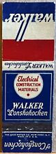 Walker conshohocken electrical for sale  Quincy