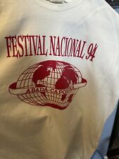Camiseta Abada Capoeira Capoeira Festival 1994 sem mangas tamanho. Antigo vintage médio comprar usado  Enviando para Brazil