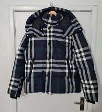 Burberry check puffer for sale  POOLE