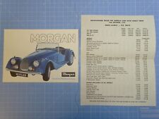 Vintage morgan sales for sale  STOKE-ON-TRENT