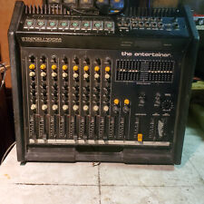 Used, TAPCO 'The Entertainer' Stereo Powered Mixer As Is  8 CHANNELS for sale  Shipping to South Africa