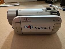 CANON FS200 41X ADVANCED ZOOM SILVER COMPACT DIGITAL VIDEO CAMCORDER ZZ6-2(7) for sale  Shipping to South Africa