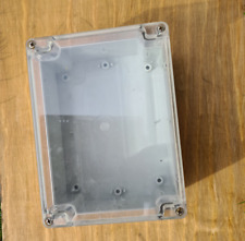 Clear hinged lid for sale  DUDLEY