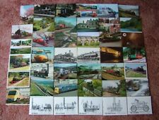 Unused postcards trains for sale  SPALDING