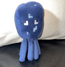 Peluche Minecraft Blue Octopus Calamar 7" sin etiqueta adjunta., usado segunda mano  Embacar hacia Argentina