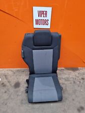Vauxhall Zafira B Third Row Drivers Offside Rear Seat Backrest Grey Stitch for sale  MANCHESTER