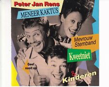 Gebruikt, CD PETER JAN RENS	meneer kaktus	HOLLAND 1991 EX-  (A6831) tweedehands  Nederland