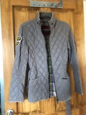 Superdry grey quilted for sale  BRACKLEY