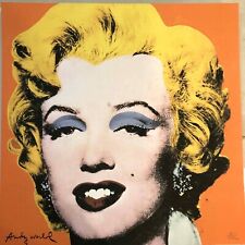 Andy Warhol Marilyn Monroe 60x60 cm Certificato di autenticita' comprar usado  Enviando para Brazil