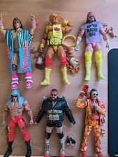 Mattel WWE Elite Ultimate Lot Warrior Hogan Steiner Savage Hart for sale  Shipping to South Africa