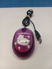 Ratón óptico con cable Sanrio Hello Kitty SAKAR luz ergonómica púrpura rosa. A1 segunda mano  Embacar hacia Argentina