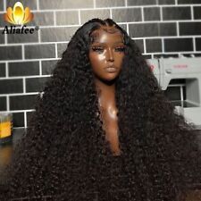 Curly Human Hair HD Full Lace Front Wig PrePlucked Deep Curly Wig with Baby Hair for sale  Shipping to South Africa