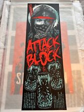 Attack block poster for sale  WITNEY