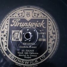 Jolson swanee 78rpm for sale  PRESTON