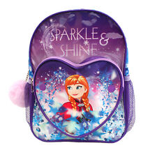 Garotas Disney Frozen 2 Sparkle Brilho Arco Coração Mochila Mochila Escolar Berçário comprar usado  Enviando para Brazil