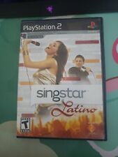 NO MICROPHONE SingStar Latino PlayStation 2 PS2 NTSC ESRB LATIN AMERICAN IMPORT for sale  Shipping to South Africa