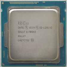 Intel Xeon E3-1281V3 E3-1281 V3 3.7GHz 8MB Socket LGA1150 Processor CPU, used for sale  Shipping to South Africa