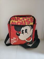 Disney Retro Mickey Mouse Vinil Mensageiro/Satchel/Bolsa Transversal “Olá Pessoal!” comprar usado  Enviando para Brazil