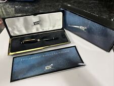 Montblanc gold finish for sale  Augusta