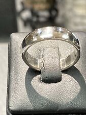 Autêntico 1999 Tiffany & Co. 950 platina 6mm de largura anel de aliança de casamento tamanho 10,50 comprar usado  Enviando para Brazil