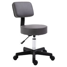 HOMCOM Beautician's Adjustable Swivel Salon Chair Padded Seat Back, Used for sale  Shipping to South Africa