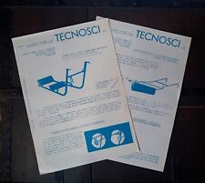 Tecnosci aosta brochure usato  Brescia