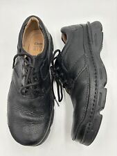 Mens Clarks Active Air Black Leather Shoes UK 8.   B14, used for sale  Shipping to South Africa