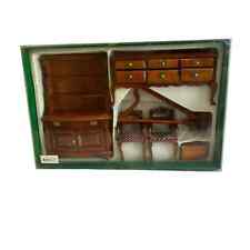 Usado, Conjunto de 6 peças de móveis vintage para casa de bonecas cadeiras harpa cabana buffet caixa original comprar usado  Enviando para Brazil