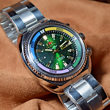 Usado, Relógio Japão Orient KING DIVER relógio automático KD mostrador verde 21 joias original comprar usado  Enviando para Brazil