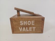 Wooden shoe shine for sale  WELWYN GARDEN CITY
