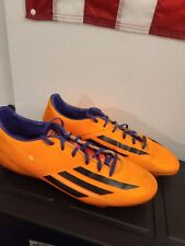 Adidas F50 adiZero FG/size 9 US Mens Orange for sale  Shipping to South Africa