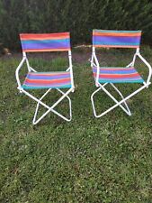 Chaises camping pliantes d'occasion  Annonay