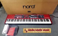 Nord Stage 4 88 teclado de ação martelo ponderado com pedal Nord único 1 comprar usado  Enviando para Brazil