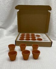 Miniature terracotta flower for sale  MINEHEAD