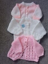 Handknitted baby girl for sale  SHEFFIELD