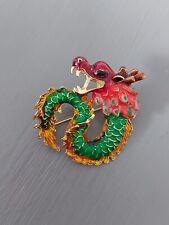 Enamel chinese dragon for sale  EXETER