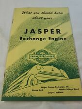Folheto de vendas Jasper Engine Exchange 3 números número de telefone década de 1950 comprar usado  Enviando para Brazil