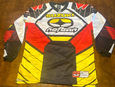 Used, NO FEAR Suzuki Elektron Racing Motocross Jersey L Supercross PureEXTechnology for sale  Shipping to South Africa