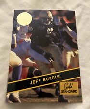 1994 tarjeta multideportiva Signature Rookies Gold Standard #31 de Jeff Burris segunda mano  Embacar hacia Argentina