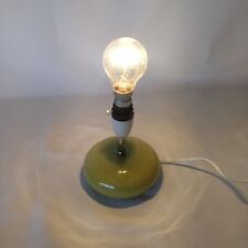 Retro Ceramic Sphere Table Lamp Green Small Bedside  for sale  Shipping to South Africa