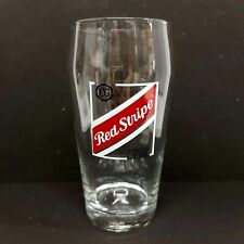 red stripe pint glass for sale  BARNSTAPLE