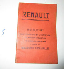 Renault technique instructions d'occasion  Caderousse