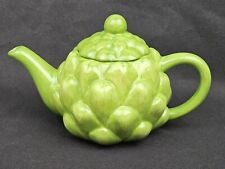 Green artichoke teapot for sale  Shipping to Ireland