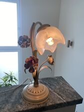 Vintage stehlampe blumen gebraucht kaufen  Aalen