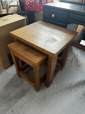 Wooden nest tables for sale  BARNSLEY
