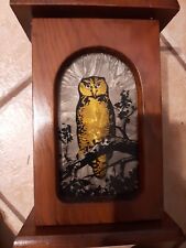 stained glass owl wood for sale  Spring