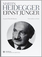 Heidegger ernst jünger. usato  Italia