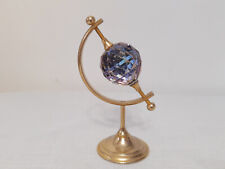 Crystal glass globe for sale  BRIDGEND