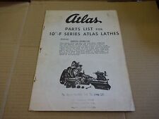 Atlas lathe series for sale  UK