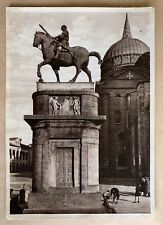 Cartolina padova monumento usato  Treviso Bresciano